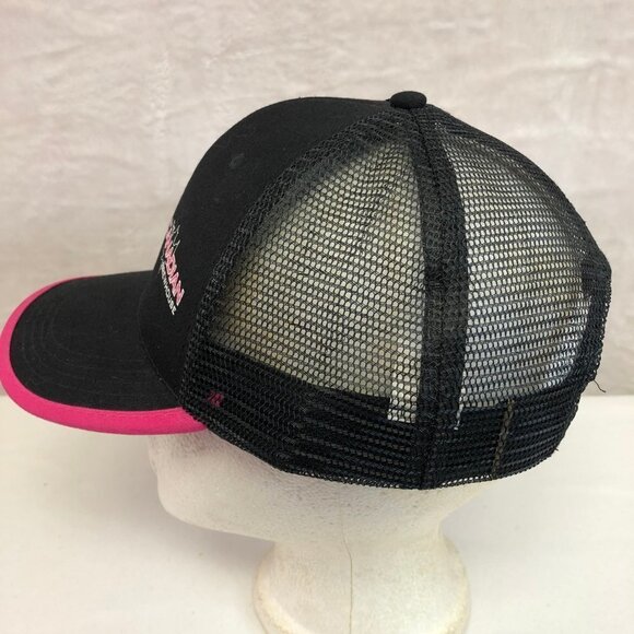 NWOT Canadian Brewhouse Black & Pink Snapback Ball Cap OS - Picture 3 of 7